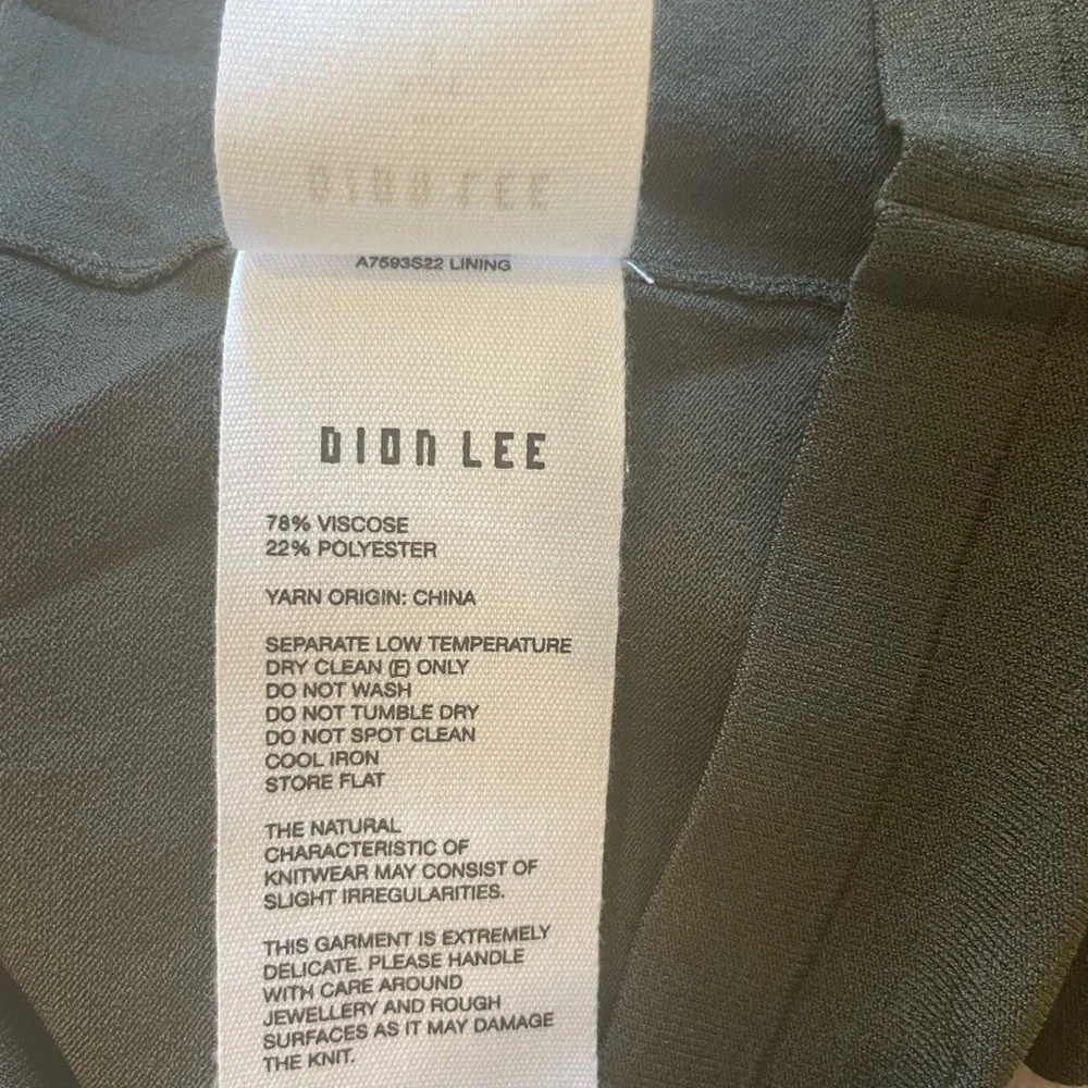 2022 spring Dion Lee NET DISTRESSED MINI Dress - Picture 11 of 16